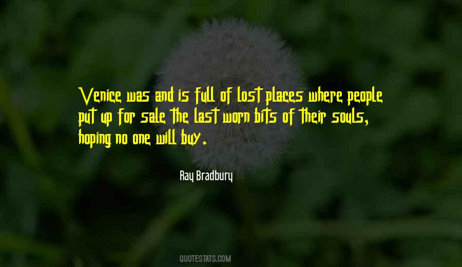 Quotes About Soul Places #1637151