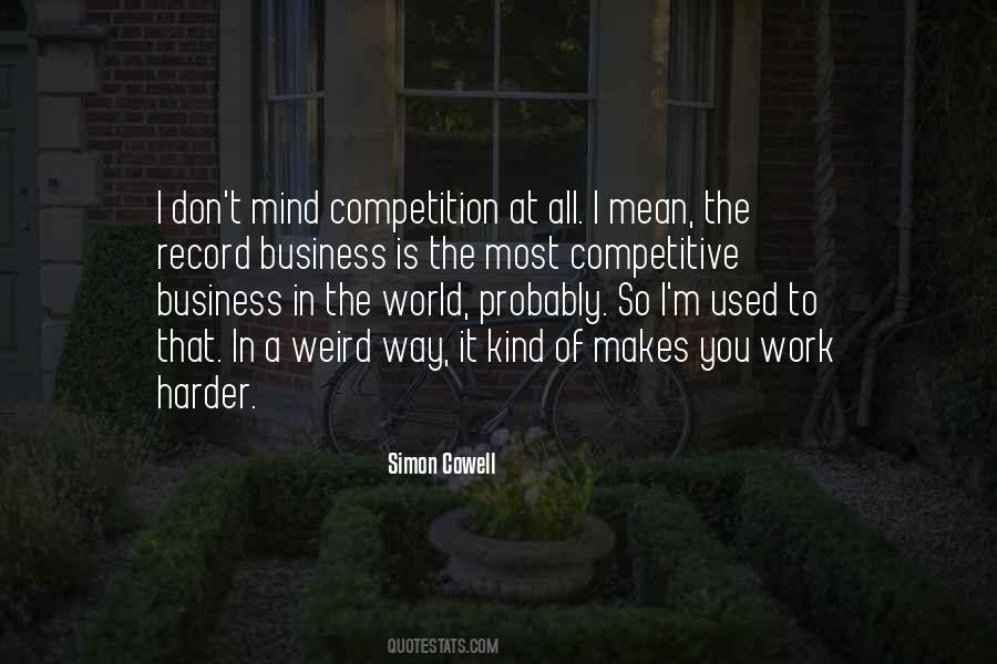 Work Competition Quotes #909922