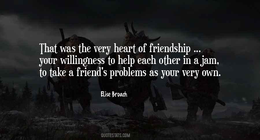 Friendship Heart Quotes #1511171