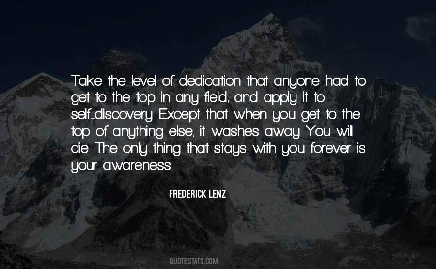 When You Get To The Top Quotes #1170253