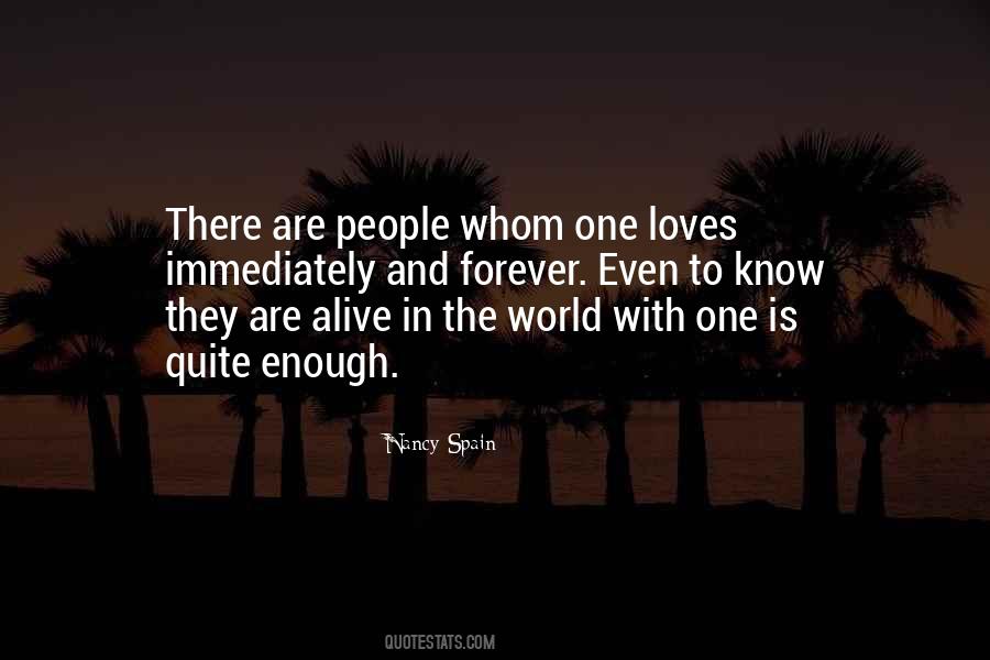 Forever Alive Quotes #1147034