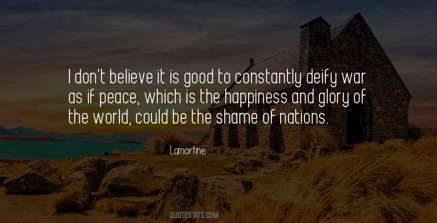 Quotes About Peace Is Good #1020291