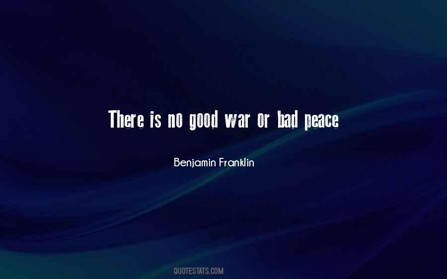 Quotes About Peace Is Good #1296375