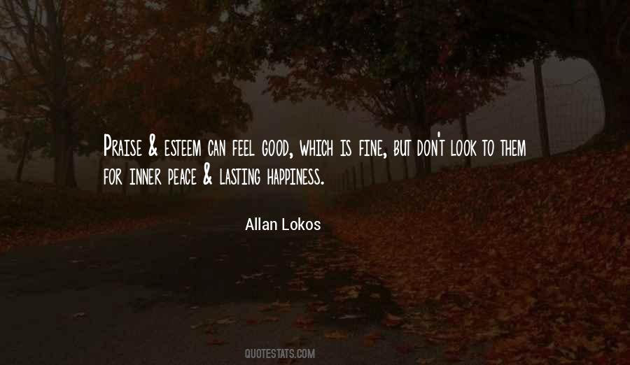 Quotes About Peace Is Good #1624011