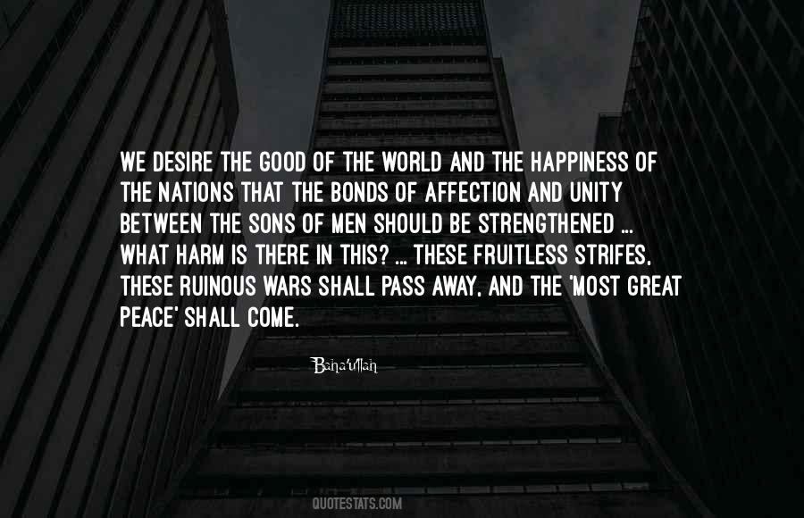 Quotes About Peace Is Good #1668825