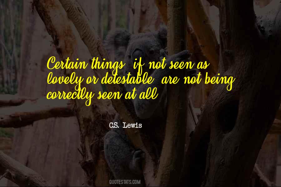 Not Being Seen Quotes #399912