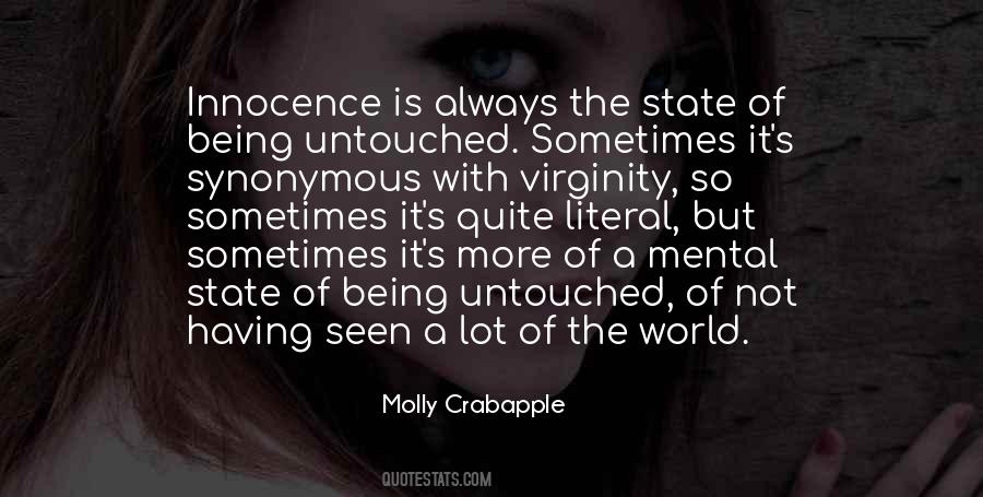 Not Being Seen Quotes #700159