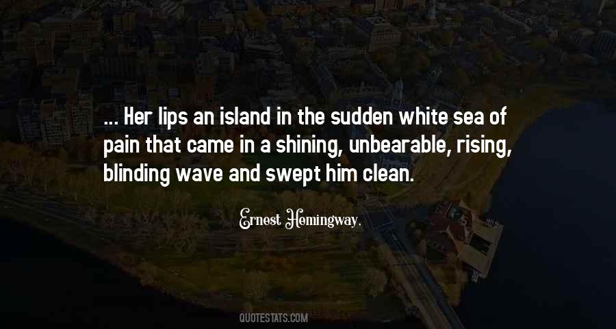 Ernest Hemingway Sea Quotes #79778