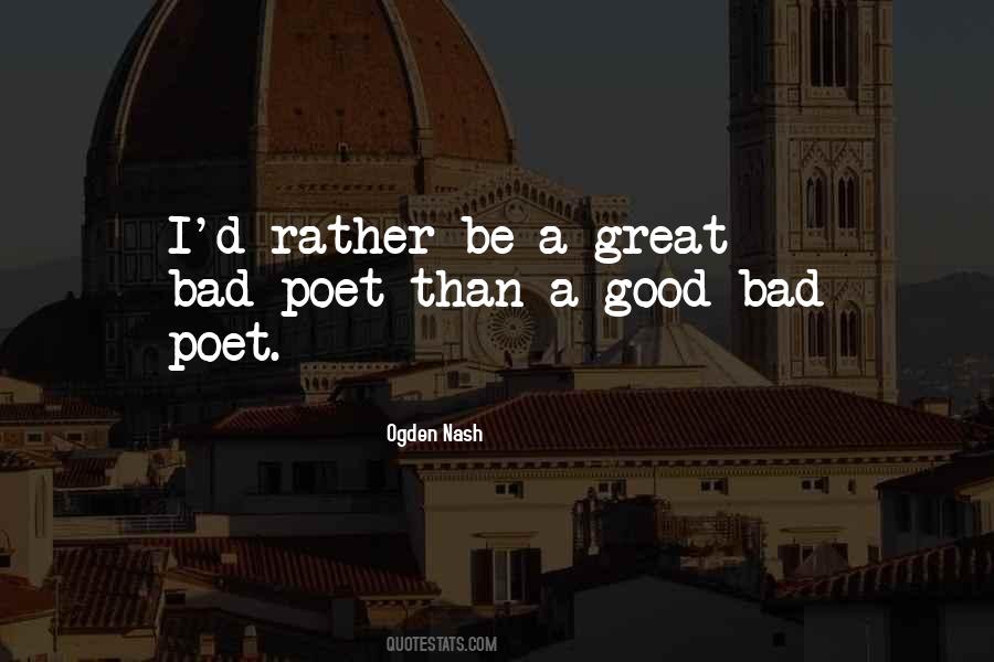 Good Poet Quotes #470538