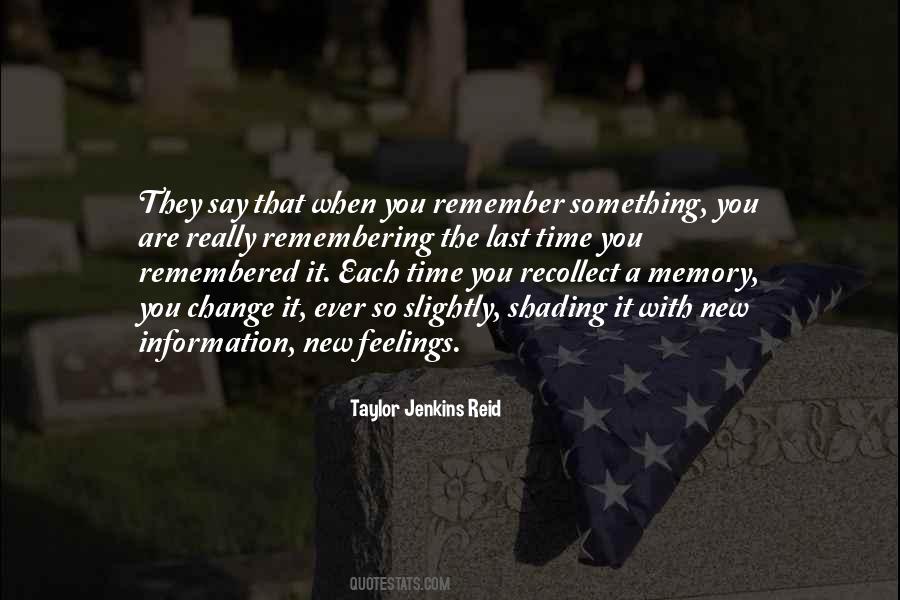 Last Memory Quotes #1211000