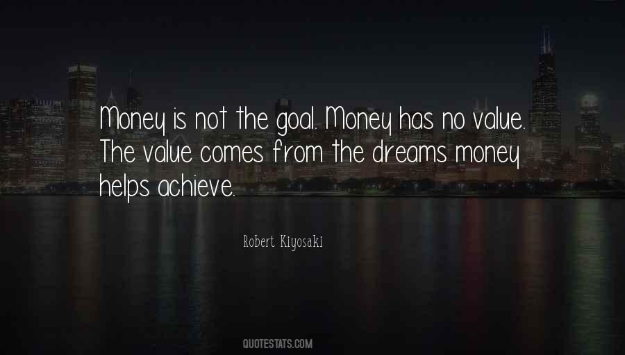 Money Goal Quotes #1017298