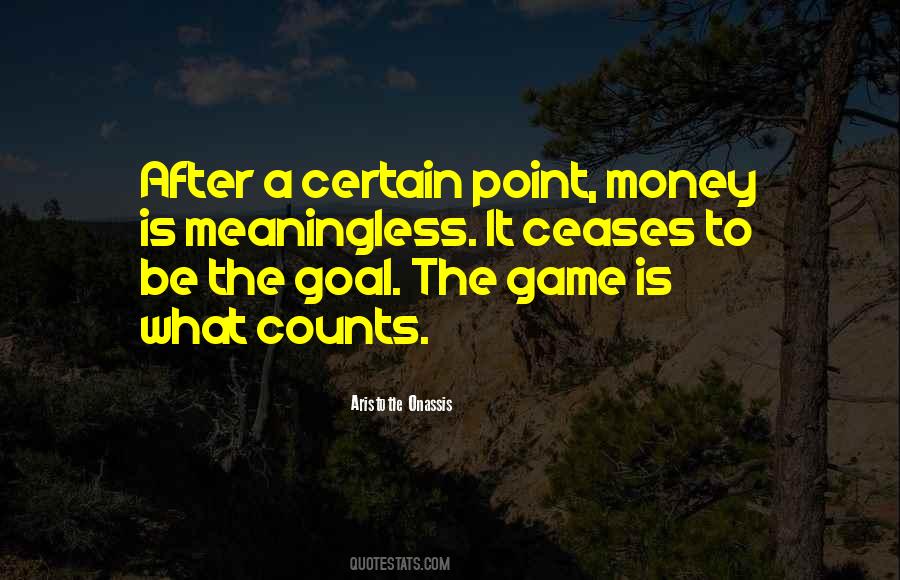 Money Goal Quotes #985787