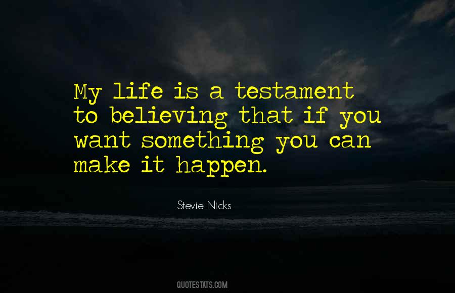 Want Something To Happen Quotes #1753150