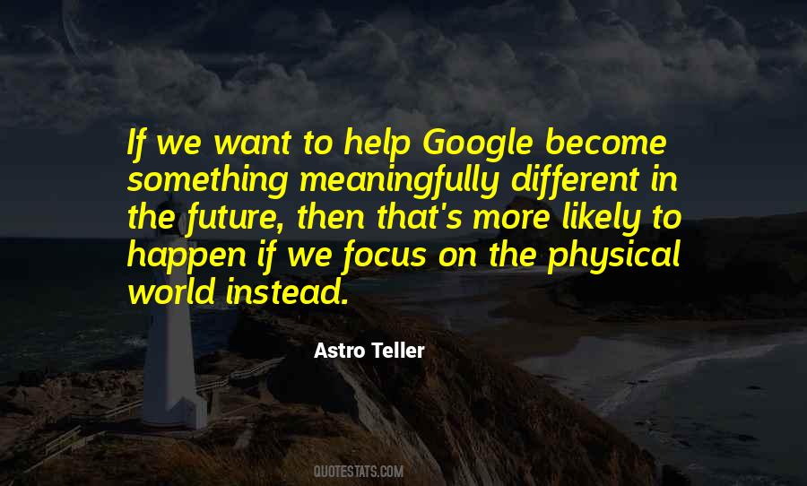 Want Something To Happen Quotes #1860402