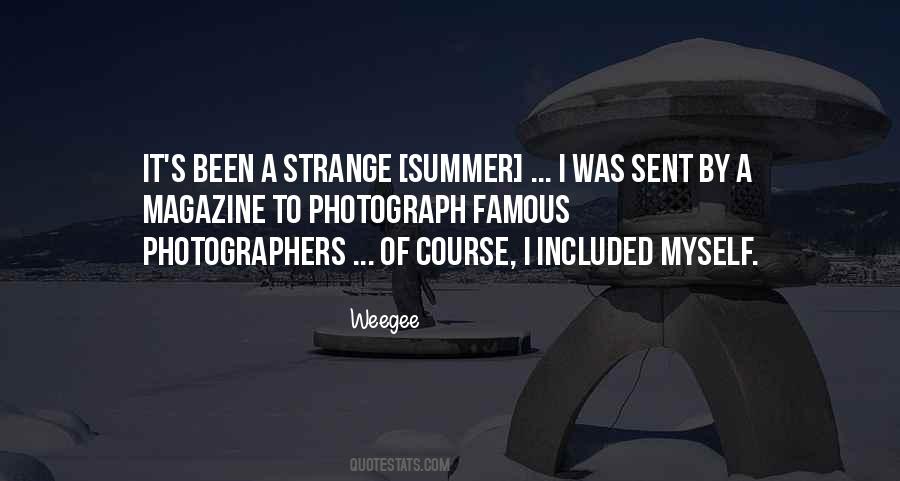 Famous Strange Quotes #1710140