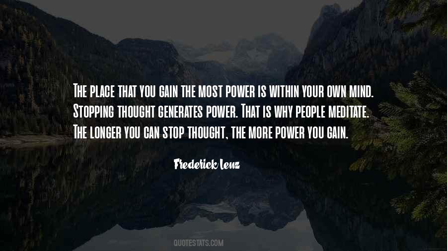 Most Power Quotes #962480