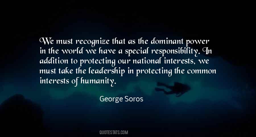 Quotes About The Responsibility Of Leadership #13932
