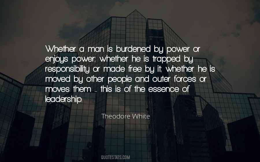 Quotes About The Responsibility Of Leadership #1863096