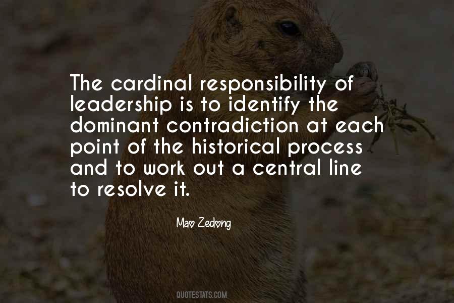 Quotes About The Responsibility Of Leadership #742450