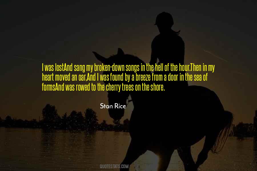 Sea Of Trees Quotes #1095965