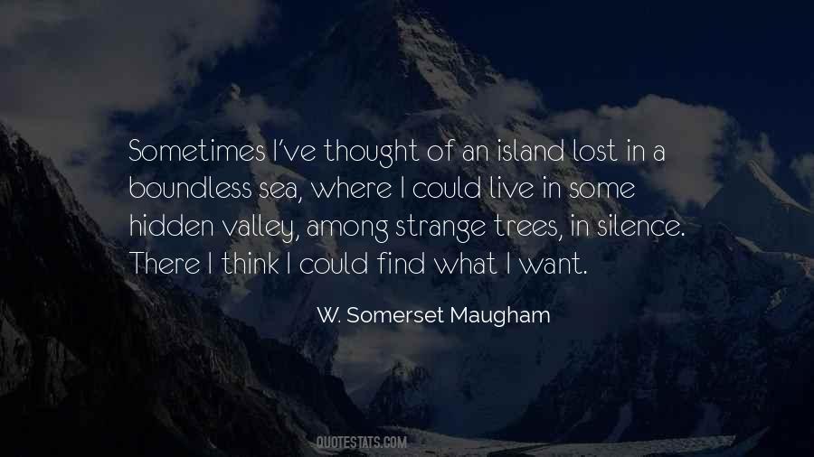 Sea Of Trees Quotes #815950