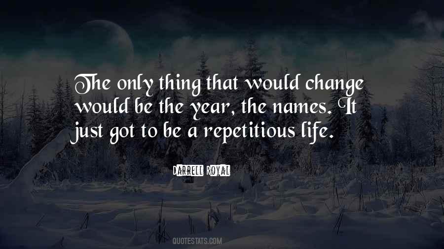 Your Life Can Change In One Year Quotes #352106