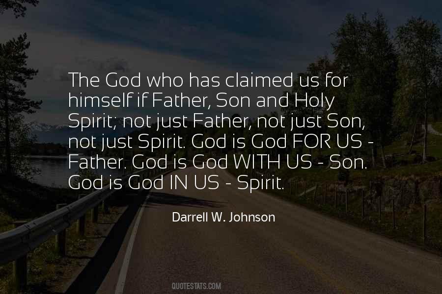 Quotes About The Triune God #1710382