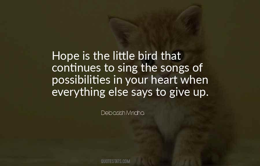 Bird Philosophy Quotes #1265044