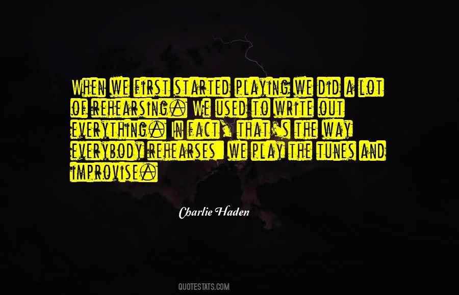 We Used To Write Quotes #188349