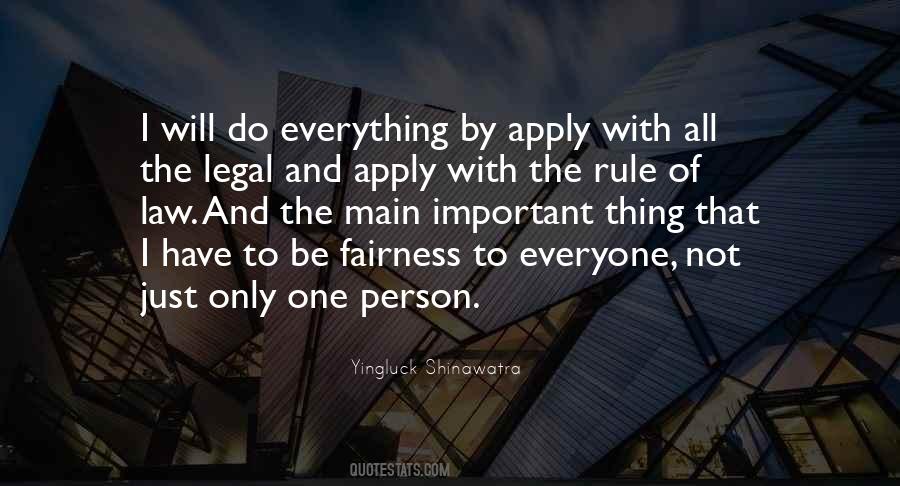 Law Fairness Quotes #488535