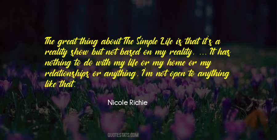 Open Home Quotes #935785