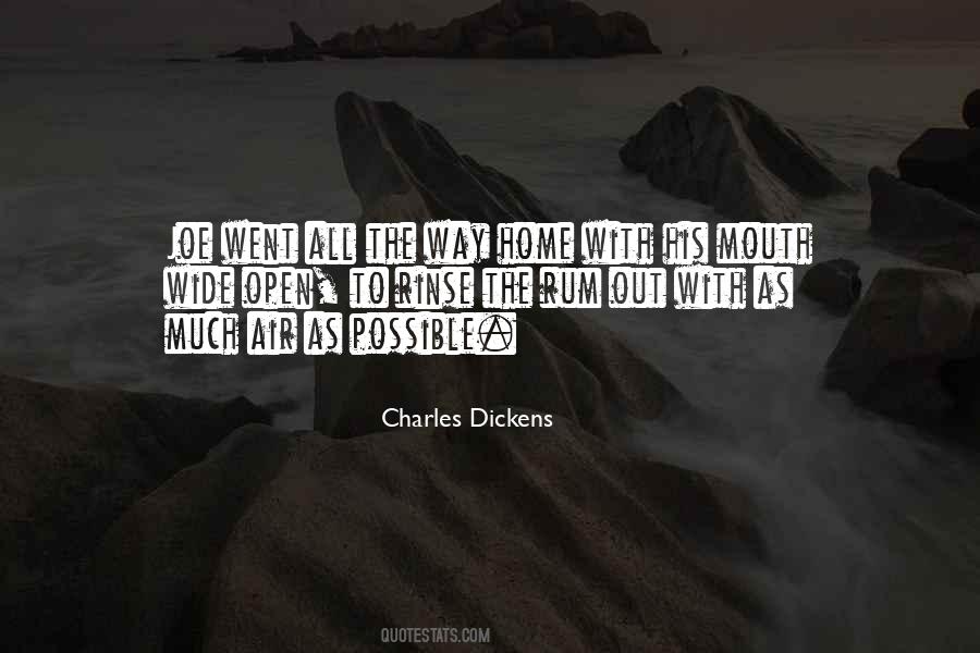 Open Home Quotes #994524