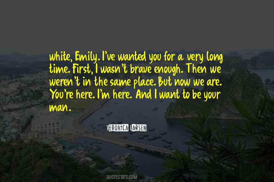 I Want To Be First Quotes #1787475