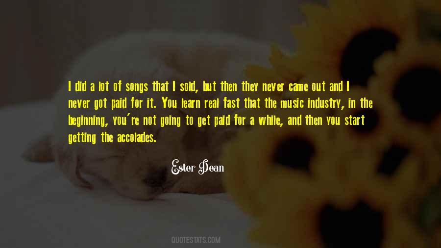 The Music Industry Quotes #1332193