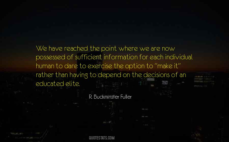 One And Only Option Quotes #16018