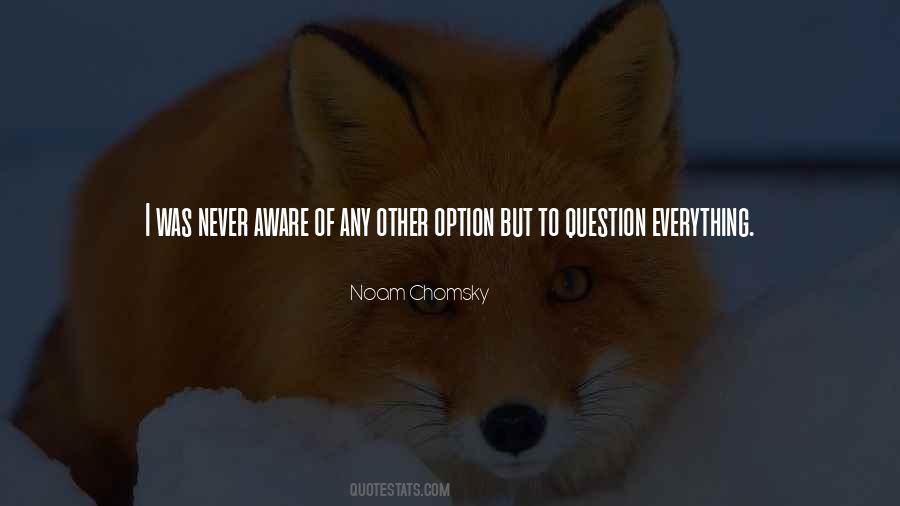 One And Only Option Quotes #1876975
