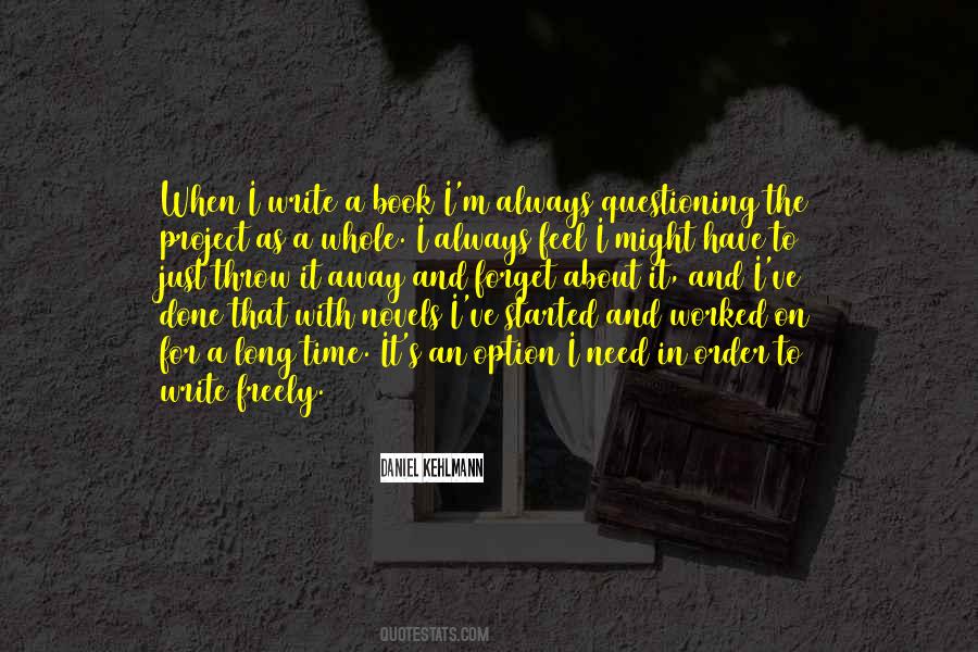 One And Only Option Quotes #63488