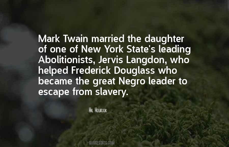 Frederick Douglass Slavery Quotes #1424927