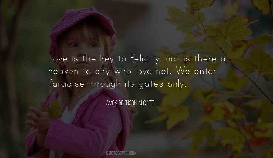 Love Is A Key Quotes #1573304