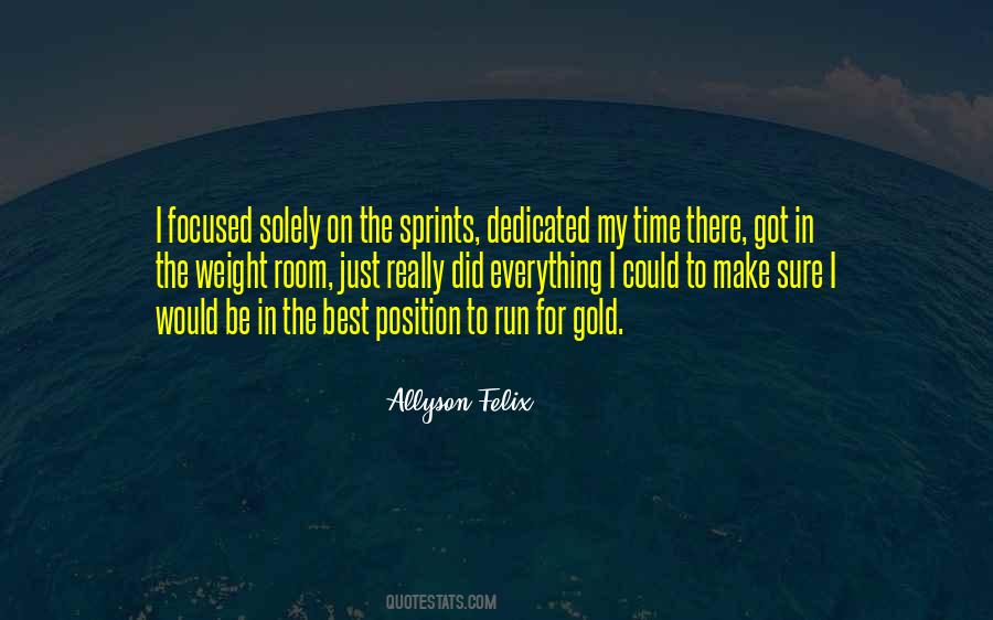 Running The Room Quotes #1141657