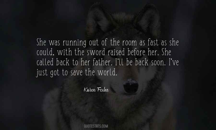 Running The Room Quotes #351094
