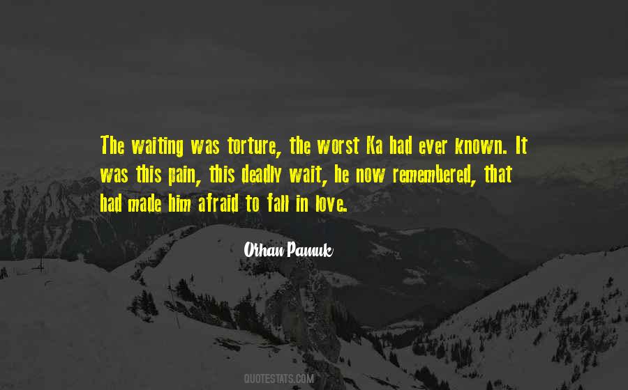 Torture Love Quotes #1001950