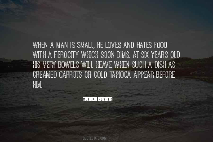 Small Food Quotes #1184974