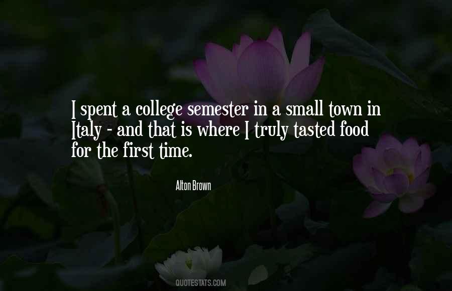 Small Food Quotes #1441104