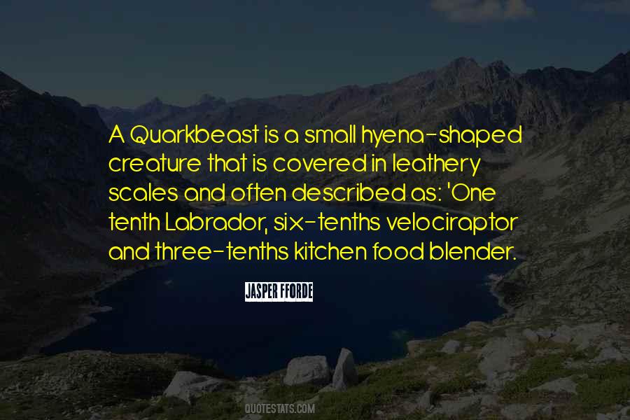 Small Food Quotes #1446601