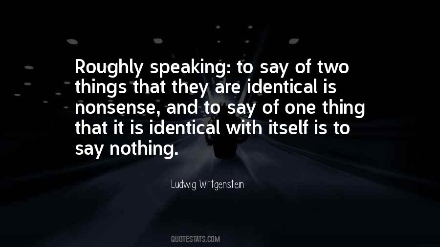 Identity Philosophy Quotes #319749
