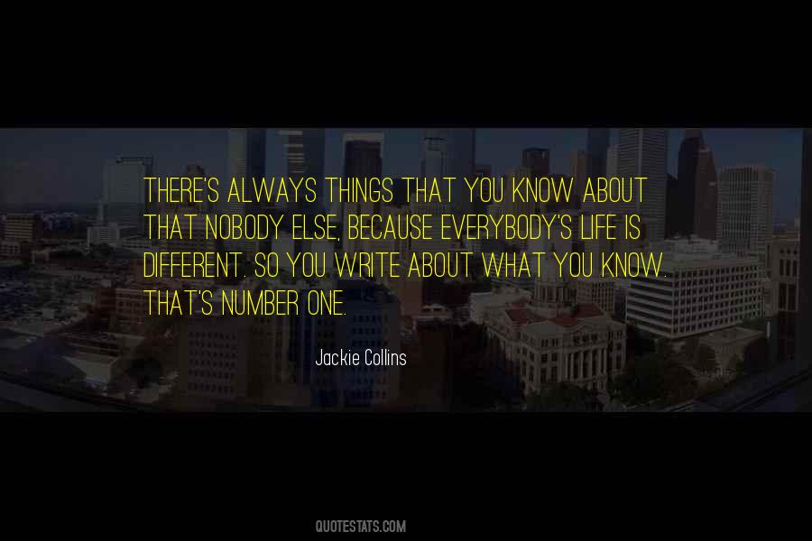 Life Is Different Quotes #1306368