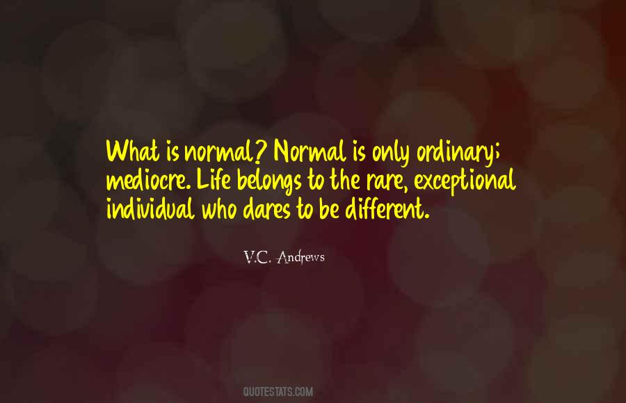 Life Is Different Quotes #2756