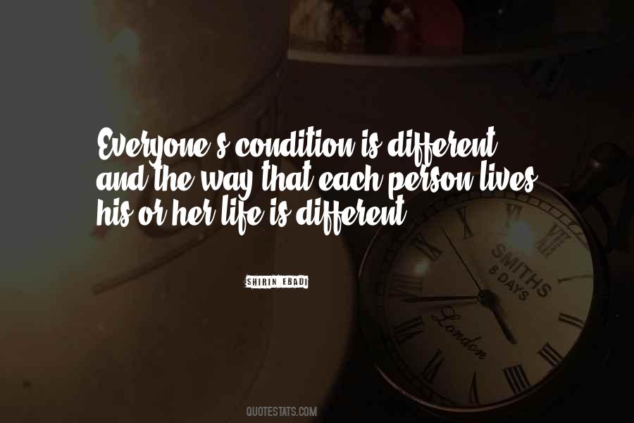 Life Is Different Quotes #752827