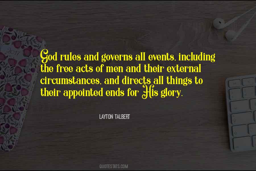 God Rules Quotes #752123